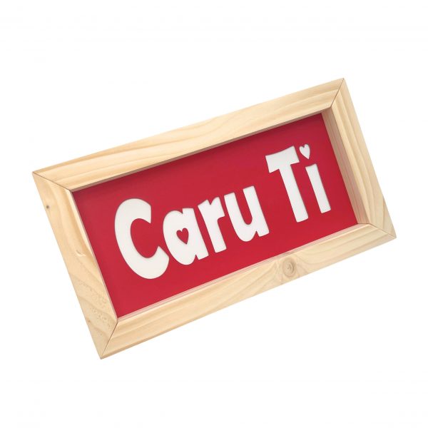 Fframyn Caru Ti Fframyn Pren 'Caru ti'