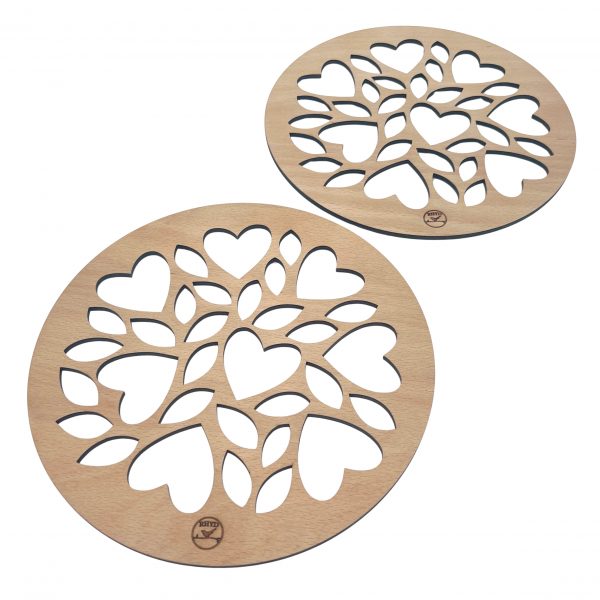 Matiau Bwyd Calon Matiau Bwyd A Diod Calonau