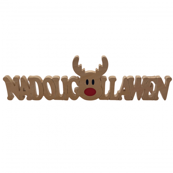 Addurn Nadolig Llawen