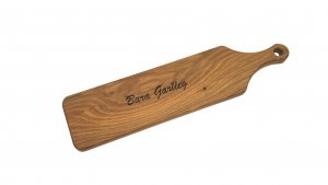 Bwrdd Gweini Bara Garlleg