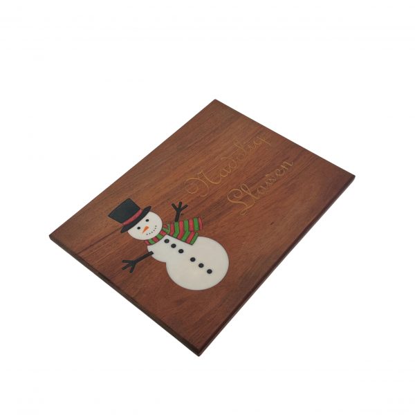 Bwrdd Torri Bwrdd Torri Dyn Eira